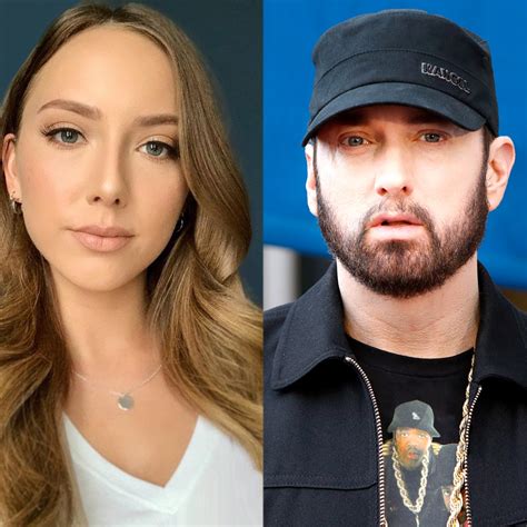 tochter eminem|Inside Eminem and Hailie Jade Mathers private father。